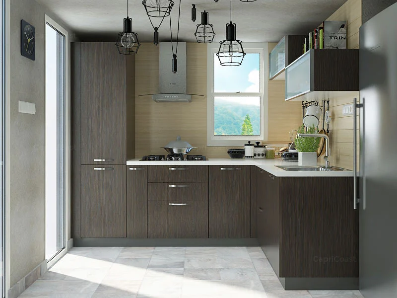 Gray-kitchen