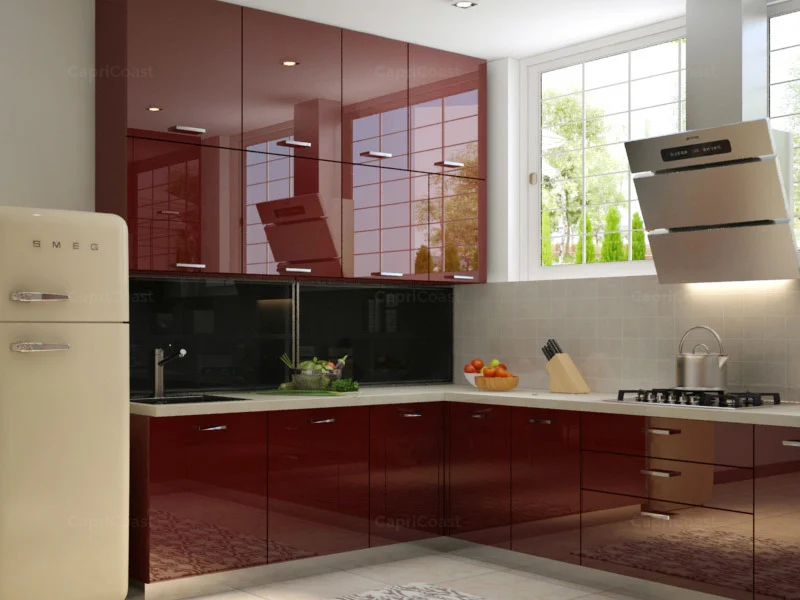 red-kitchen