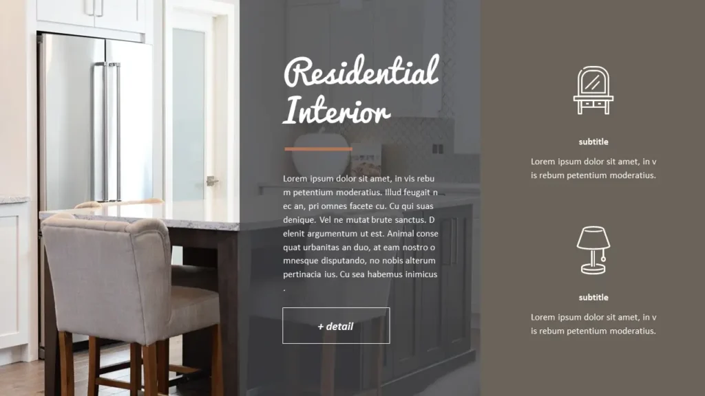 interior design company profile